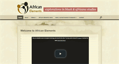 Desktop Screenshot of africanelements.org