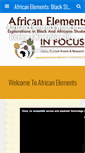 Mobile Screenshot of africanelements.org